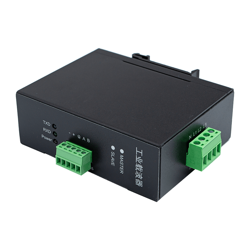 Industrieel Power Line Communication (PLC)-apparaat met driefasige seriële poort