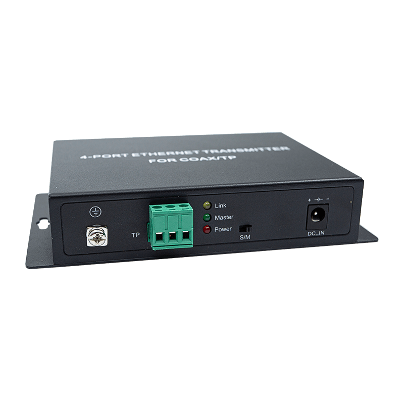 DC vierpoorts breedband Powerline-transceiver